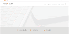 Desktop Screenshot of dosymedia.es